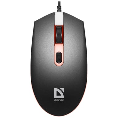 Мишка Defender Dot MB-986 USB Black (52986) - фото 1