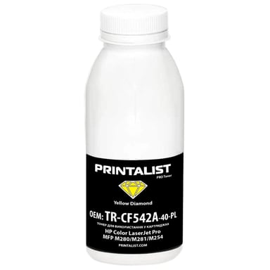 Тонер HP CLJ Pro MFP M280/M281/M254, 40г Yello Printalist (TR-CF542A-40-PL) - фото 1