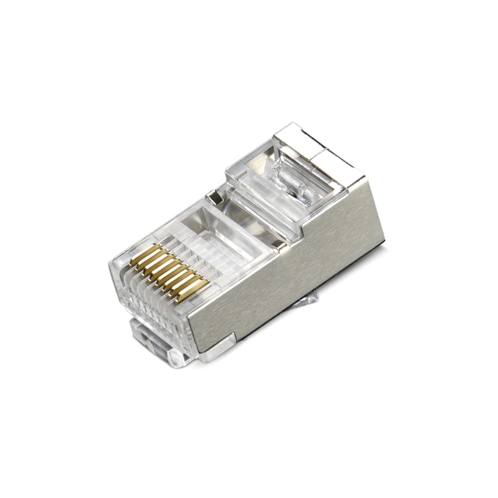 Конектор RJ45 cat.6 FTP 8P8C 100 шт Merlion (10567) - фото 1