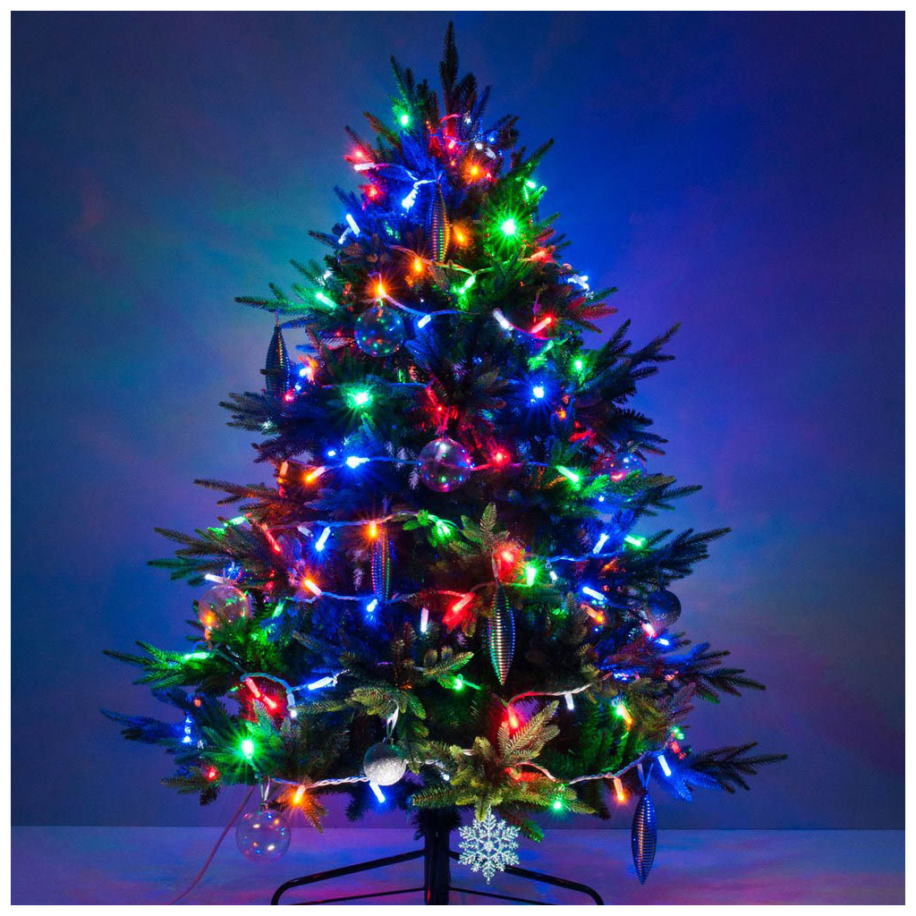 Гірлянда ColorWay LED 200 20м 8 функцій Color 220V (CW-G-200L20VMC) - фото 4 Гірлянда ColorWay LED 200 20м 8 функцій Color 220V (CW-G-200L20VMC) - фото 4