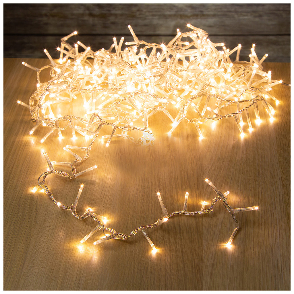 Гірлянда ColorWay LED 200 20м 8 функцій теплий колір 220V (CW-G-200L20V) - фото 3 Гірлянда ColorWay LED 200 20м 8 функцій теплий колір 220V (CW-G-200L20V) - фото 3