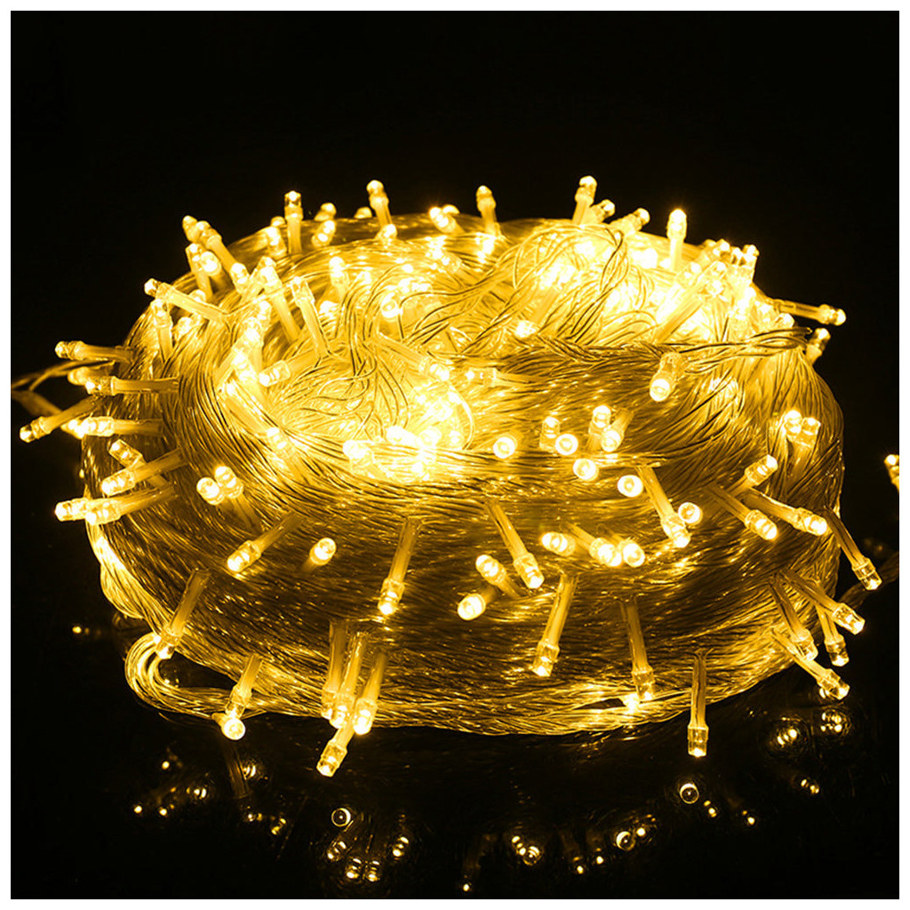 Гірлянда ColorWay LED 200 20м 8 функцій теплий колір 220V (CW-G-200L20V) - фото 5 Гірлянда ColorWay LED 200 20м 8 функцій теплий колір 220V (CW-G-200L20V) - фото 5