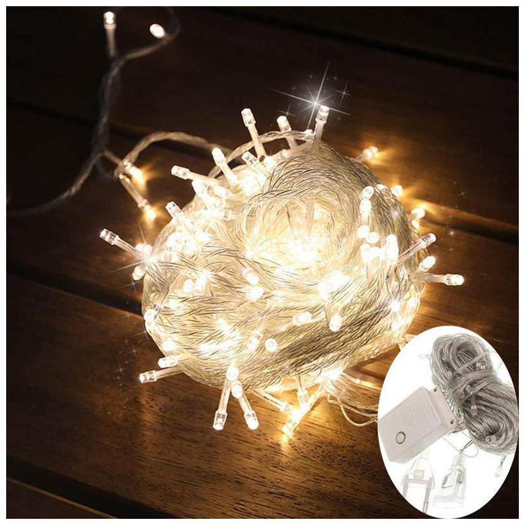 Гірлянда ColorWay LED 200 20м 8 функцій теплий колір 220V (CW-G-200L20V) - фото 8 Гірлянда ColorWay LED 200 20м 8 функцій теплий колір 220V (CW-G-200L20V) - фото 8