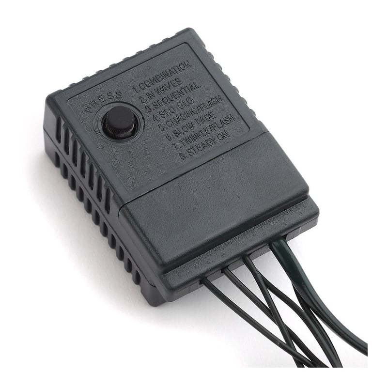 Гірлянда ColorWay LED 50 5 м 8 функцій кольорова 220V (CW-G-50L5VMC) - фото 6