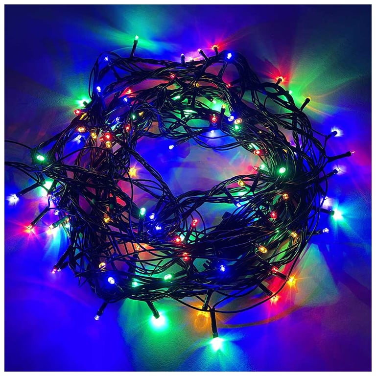 Гірлянда ColorWay LED 50 5 м 8 функцій кольорова 220V (CW-G-50L5VMC) - фото 10