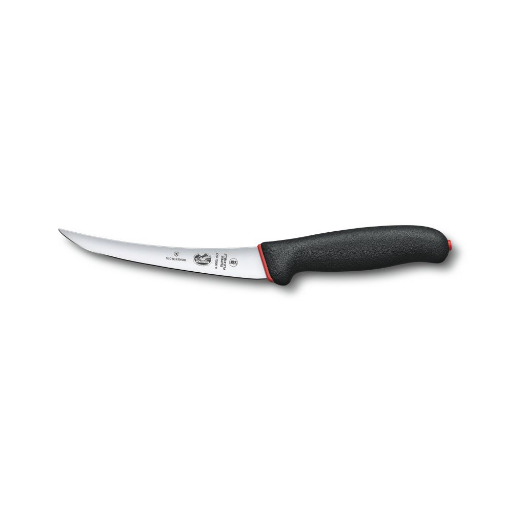 Кухонний ніж Victorinox Fibrox Boning Superflex 15 см Dual Grip Black (5.6663.15D) - фото 1 Кухонний ніж Victorinox Fibrox Boning Superflex 15 см Dual Grip Black (5.6663.15D) - фото 1