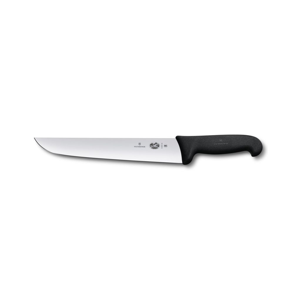Кухонний ніж Victorinox Fibrox Butcher 16 см Black (5.5203.16) - фото 1