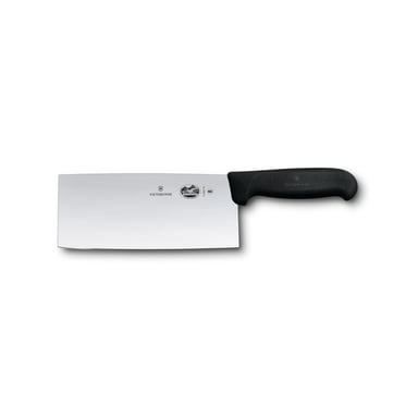 Кухонний ніж Victorinox Fibrox Cleaver 18 см Black (5.4063.18) - фото 1