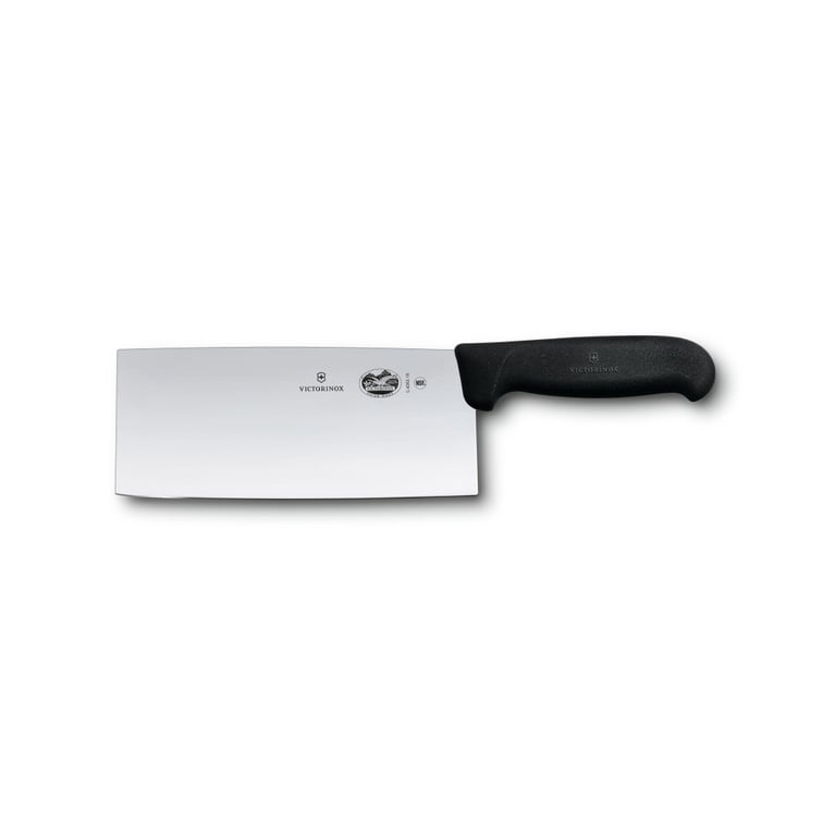 Кухонний ніж Victorinox Fibrox Cleaver 18 см Black (5.4063.18) - фото 1