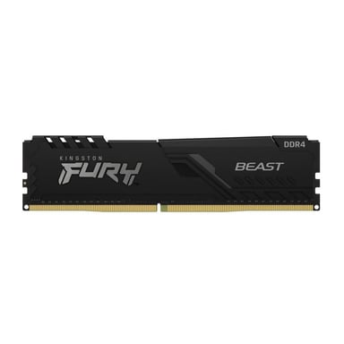 Модуль пам'яті для комп'ютера DDR4 16GB 3200 MHz Beast Black Kingston Fury (ex.HyperX) (KF432C16BB/16) - фото 1