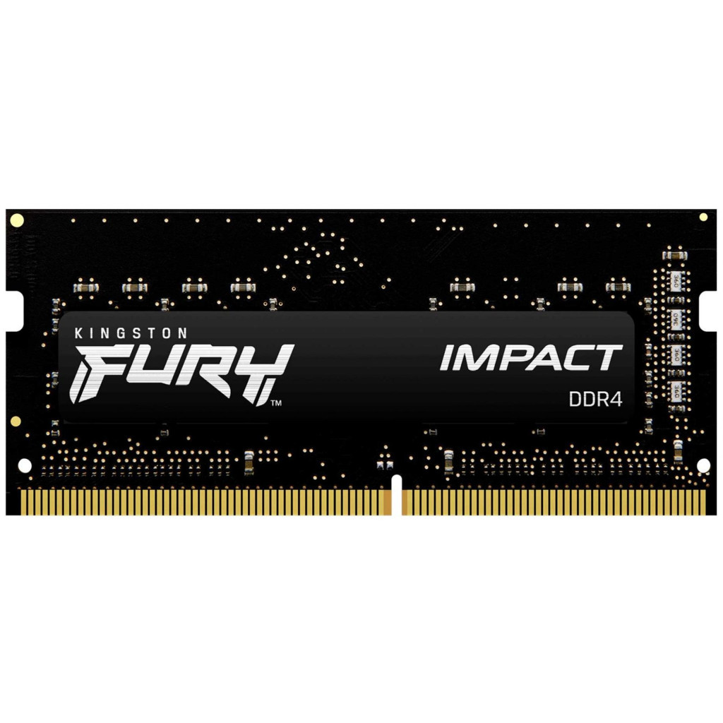 Модуль пам'яті для ноутбука SoDIMM DDR4 16GB 3200 MHz Impact Kingston Fury (ex.HyperX) (KF432S20IB/16) - фото 1