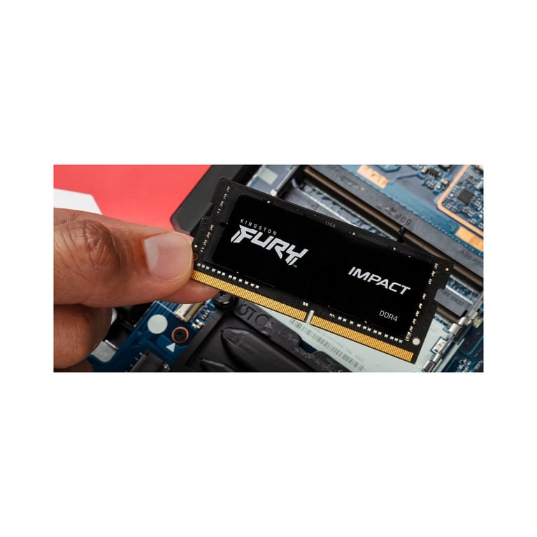 Модуль пам'яті для ноутбука SoDIMM DDR4 16GB 3200 MHz Impact Kingston Fury (ex.HyperX) (KF432S20IB/16) - фото 6