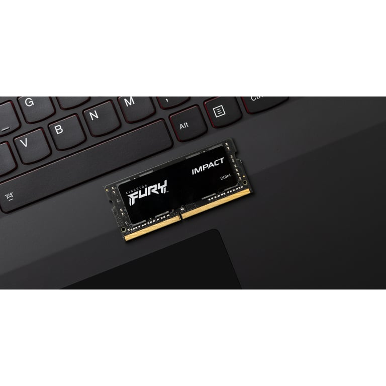 Модуль пам'яті для ноутбука SoDIMM DDR4 32GB (2x16GB) 3200 MHz Impact Kingston Fury (ex.HyperX) (KF432S20IBK2/32) - фото 4
