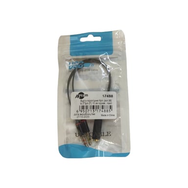 Перехідник 4pin Jack (M) to 2*3pin (F) 0.1m Atcom (17488) - фото 1