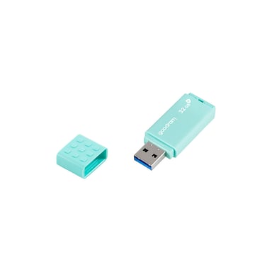 USB флеш накопичувач Goodram 32GB UME3 Care Green USB 3.2 (UME3-0320CRR11) - фото 1