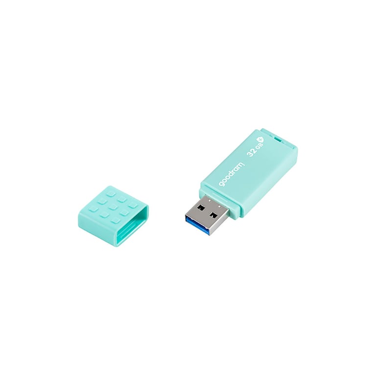 USB флеш накопичувач Goodram 32GB UME3 Care Green USB 3.2 (UME3-0320CRR11) - фото 1