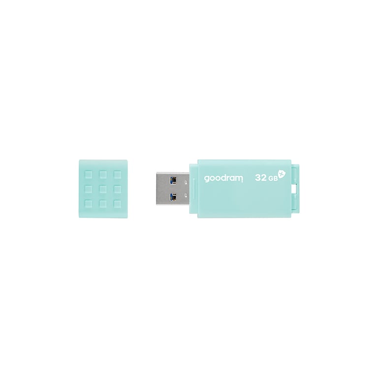 USB флеш накопичувач Goodram 32GB UME3 Care Green USB 3.2 (UME3-0320CRR11) - фото 2