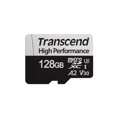 Карта пам'яті Transcend 128GB microSDXC class 10 UHS-I U3 A2 340S (TS128GUSD340S) - фото 1
