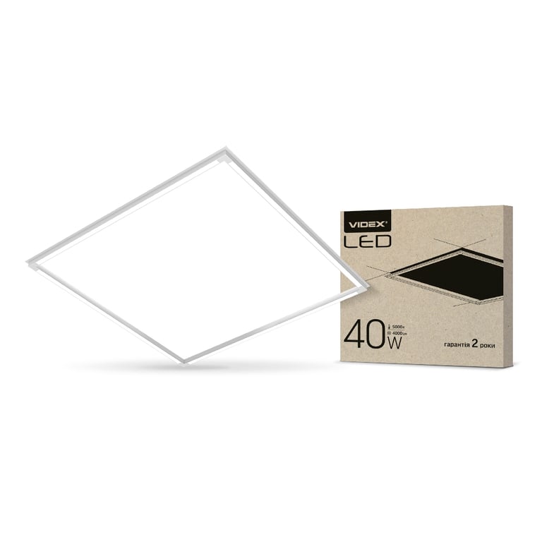 Світильник Videx LED панель ART 40W 5000K (VL-PA405W) - фото 3