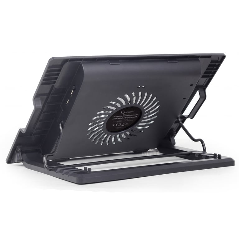 Підставка до ноутбука Gembird до 17", 1x150 mm fan, black (NBS-1F17T-01) - фото 3