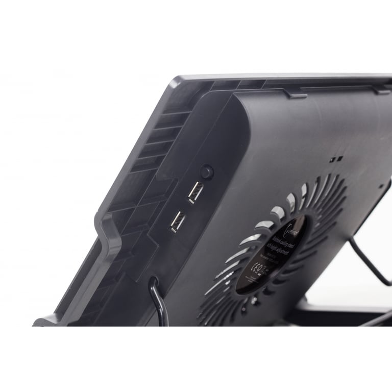Підставка до ноутбука Gembird до 17", 1x150 mm fan, black (NBS-1F17T-01) - фото 4