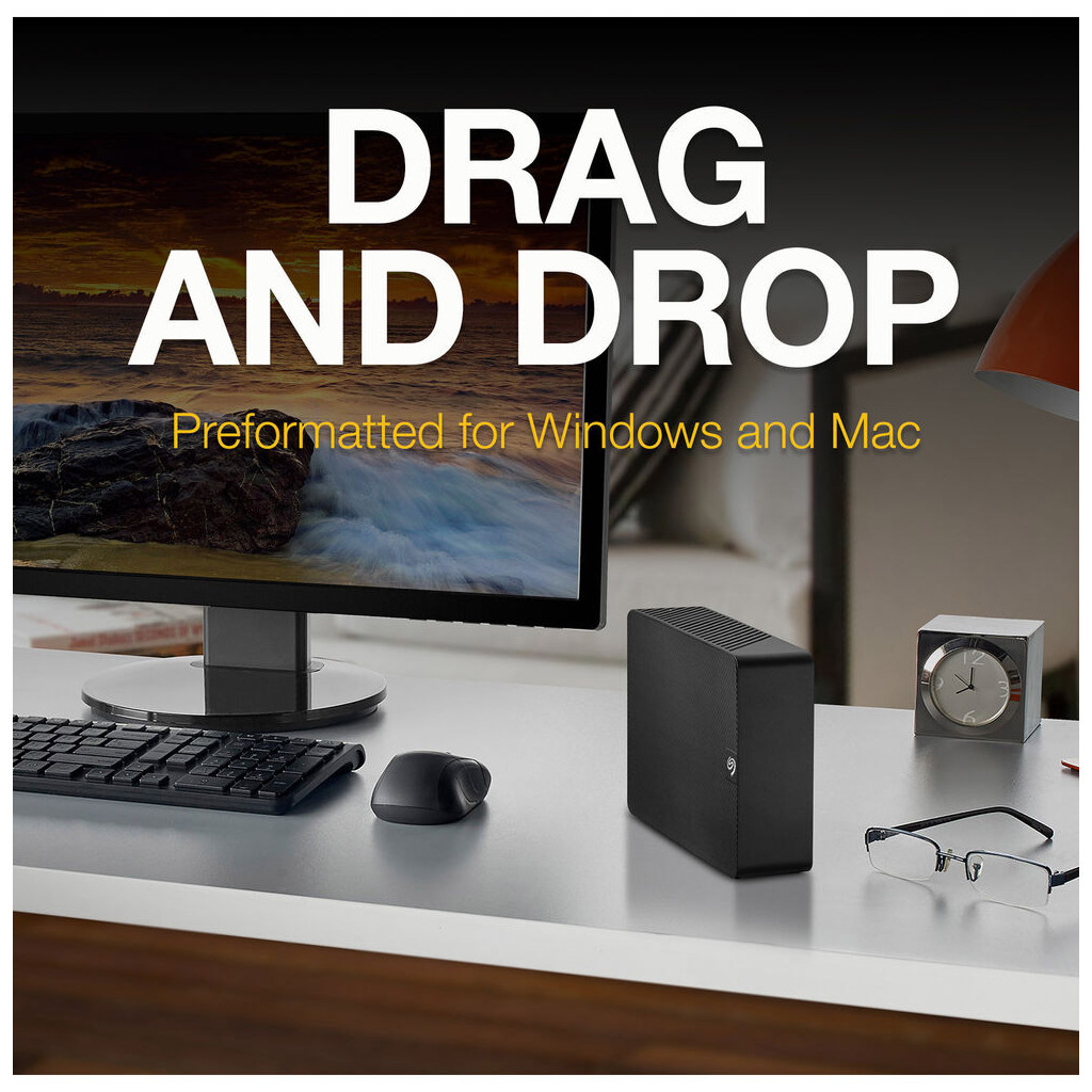 Зовнішній жорсткий диск 3.5" 16TB Expansion Desktop Seagate (STKP16000400) - фото 10 Зовнішній жорсткий диск 3.5" 16TB Expansion Desktop Seagate (STKP16000400) - фото 10