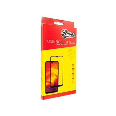Скло захисне Dengos Full Glue для Xiaomi 11T (black) (TGFG-191) - фото 1