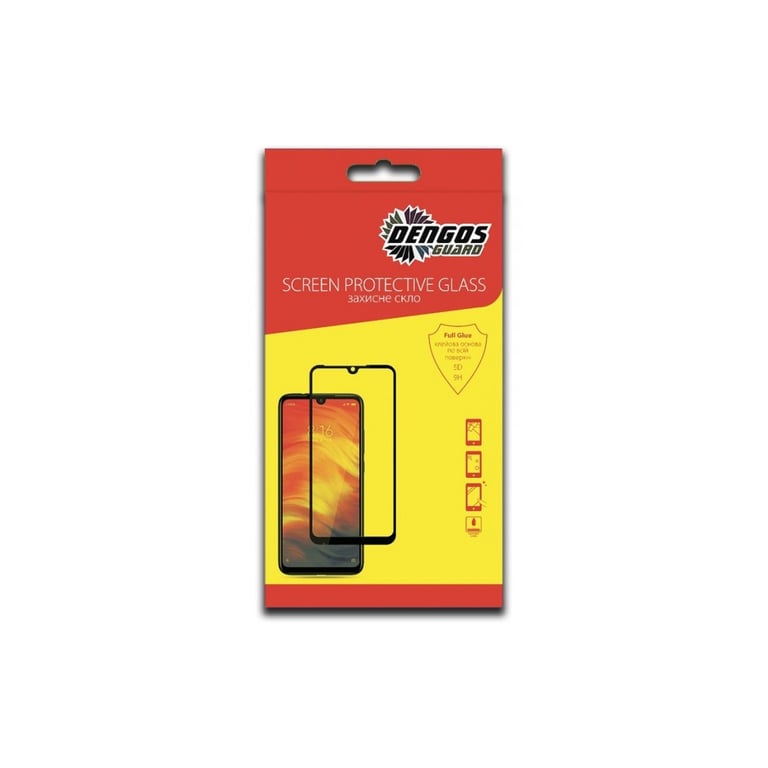 Скло захисне Dengos Full Glue для Xiaomi 11T (black) (TGFG-191) - фото 2