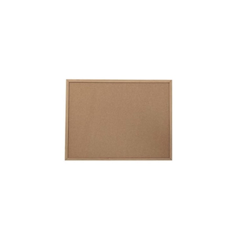 Офісна дошка H-Tone коркова 40х60 см, дерев’яна рамка (BOARD-HT-JJ411312-2)