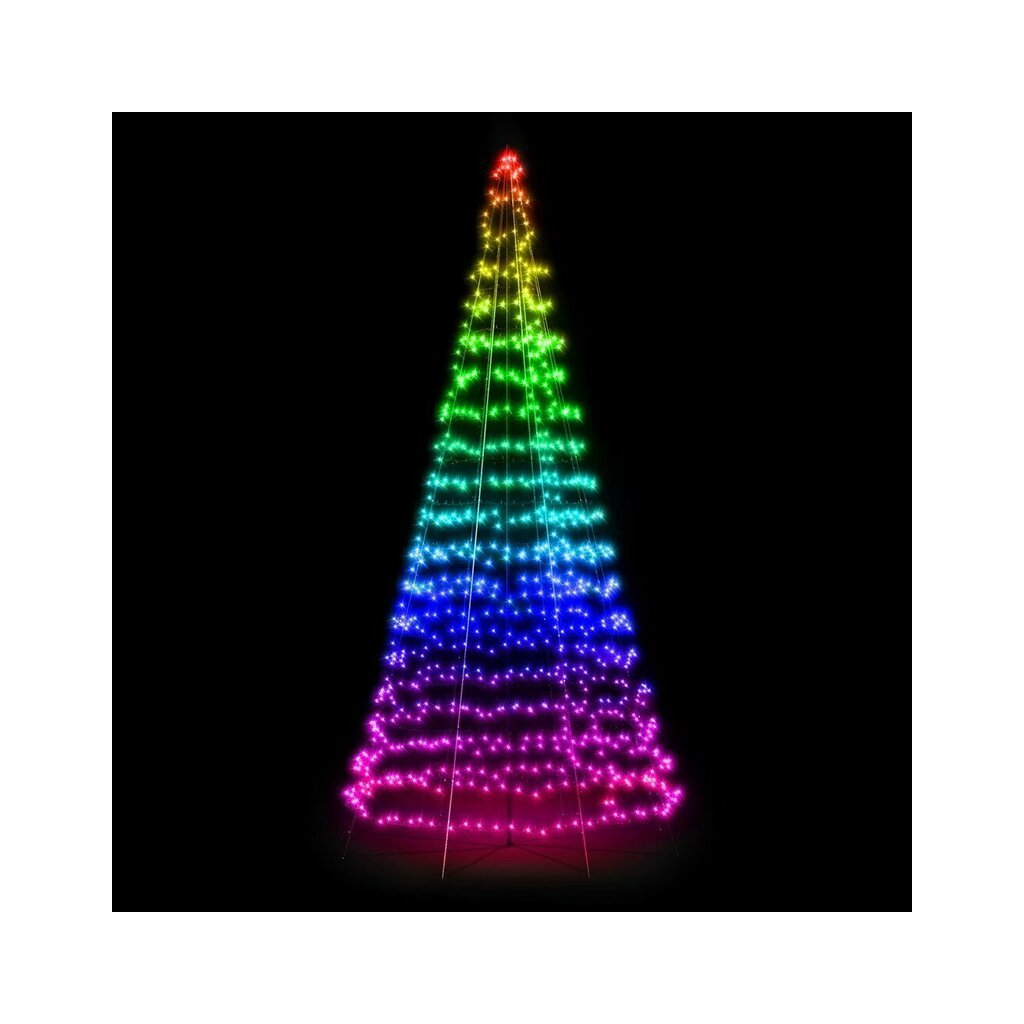 Гірлянда Twinkly Smart LED Light tree RGBW 450, Gen II, IP44, 3м (TWP500SPP-BEU) - фото 1