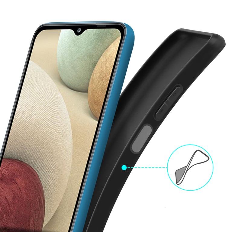 Чохол до мобільного телефона BeCover Samsung Galaxy A12 SM-A125 / M12 SM-M125 Black (706926) - фото 3