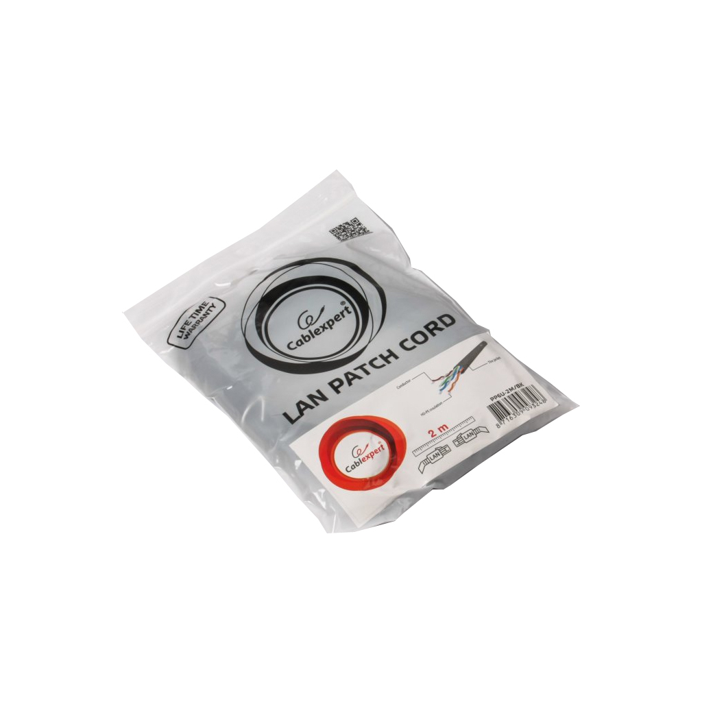 Патч-корд 2м UTP cat 6 CCA black Cablexpert (PP6U-2M/BK) - фото 2 Патч-корд 2м UTP cat 6 CCA black Cablexpert (PP6U-2M/BK) - фото 2