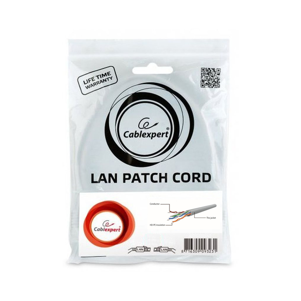 Патч-корд 30м UTP cat 6 CCA gray Cablexpert (PP6U-30M) - фото 4 Патч-корд 30м UTP cat 6 CCA gray Cablexpert (PP6U-30M) - фото 4
