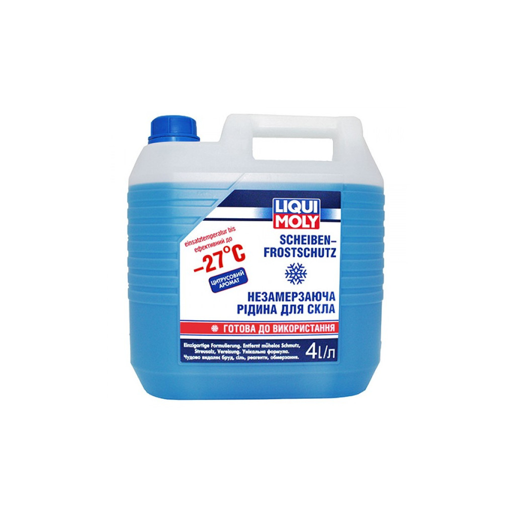Омивач автомобільний Liqui Moly Scheiben Frostschutz -27С 4л. (8806) - фото 1 Омивач автомобільний Liqui Moly Scheiben Frostschutz -27С 4л. (8806) - фото 1