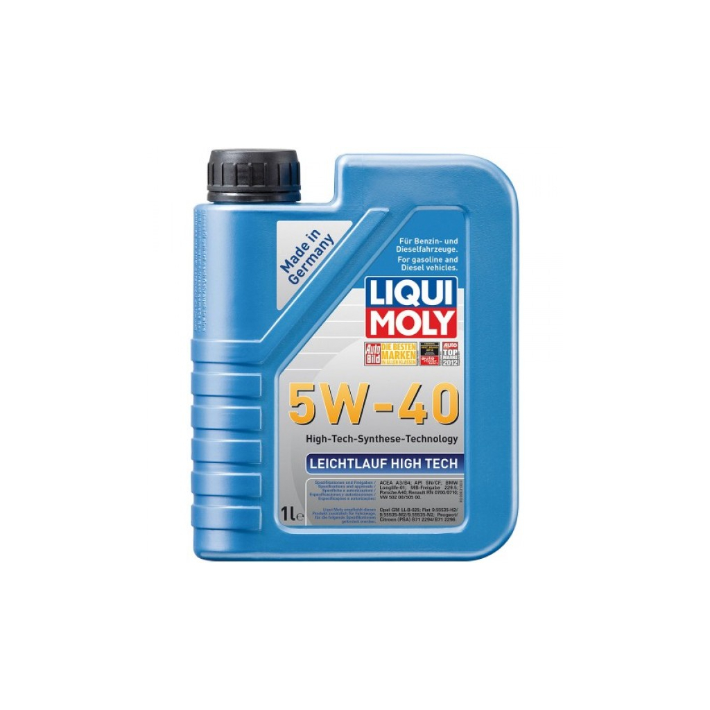 Моторна олива Liqui Moly Leichtlauf High Tech 5W-40 1л. (8028) - фото 1