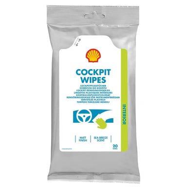 Автомобільна серветка Shell Cockpit Wipes (73206) - фото 1