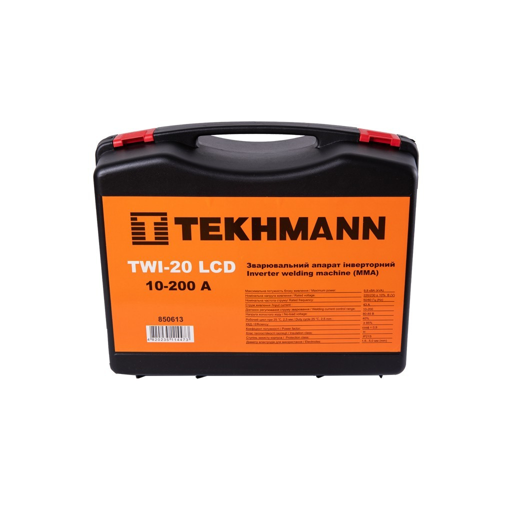 Зварювальний апарат Tekhmann TWI-20 LCD (850613) - фото 7 Зварювальний апарат Tekhmann TWI-20 LCD (850613) - фото 7