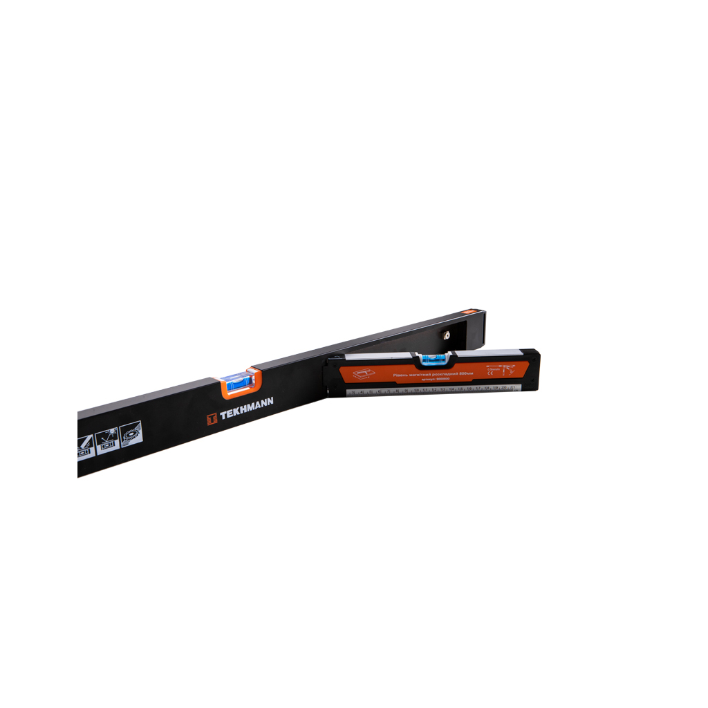 Рівень Tekhmann магнітний розкладний 800мм (9000800) - фото 3 Рівень Tekhmann магнітний розкладний 800мм (9000800) - фото 3