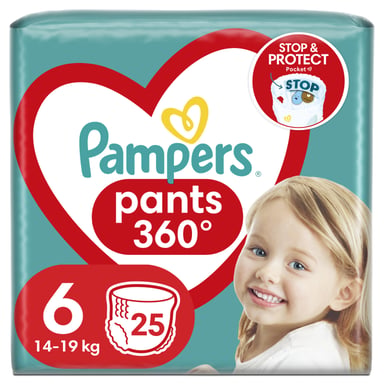 Підгузки Pampers трусики Pants Giant Розмір 6 (14-19 кг) 25 шт (8006540069745) - фото 1
