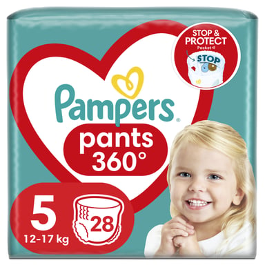 Підгузки Pampers трусики Pants Junior Розмір 5 (12-17 кг) 28 шт (8006540069714) - фото 1