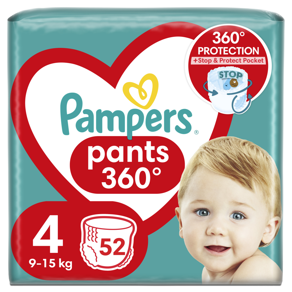 Підгузки Pampers трусики Maxi Pants Розмір 4 (9-15 кг) 52 шт (8006540069264) - фото 1 Підгузки Pampers трусики Maxi Pants Розмір 4 (9-15 кг) 52 шт (8006540069264) - фото 1