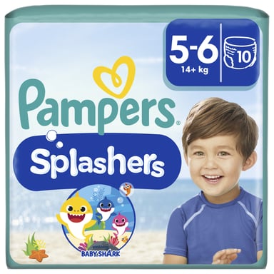 Підгузки Pampers для плавання Splashers Розмір 5-6 (14+ кг) 10 шт (8001090728951) - фото 1