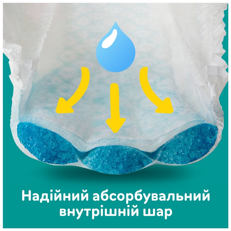 Підгузки Pampers Active Baby Giant Розмір 6 (13-18 кг) 56 шт (8001090950130) - фото 8