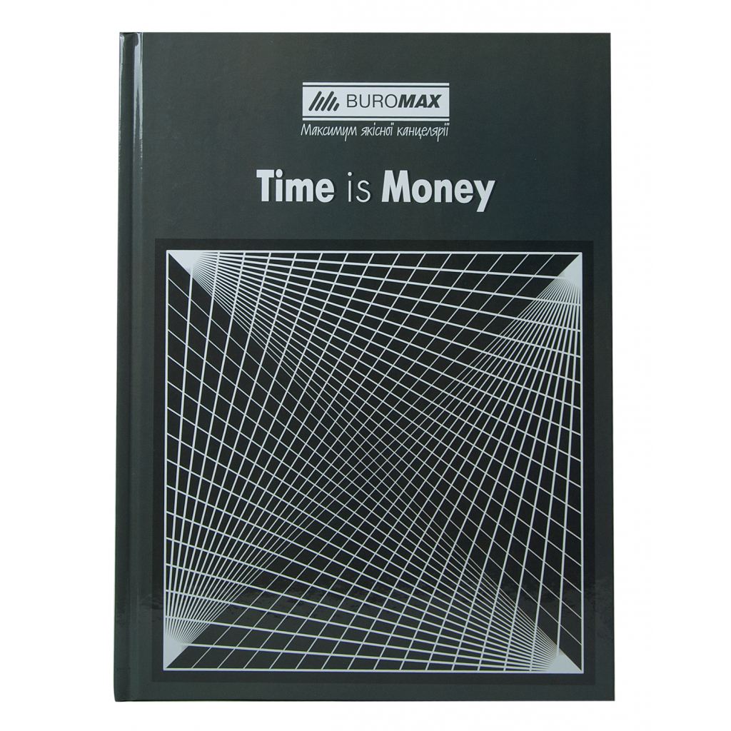Канцелярська книга Buromax Times Is Money А4 в клітинку 96 аркушів Сіра (BM.2400-109) - фото 1 Канцелярська книга Buromax Times Is Money А4 в клітинку 96 аркушів Сіра (BM.2400-109) - фото 1
