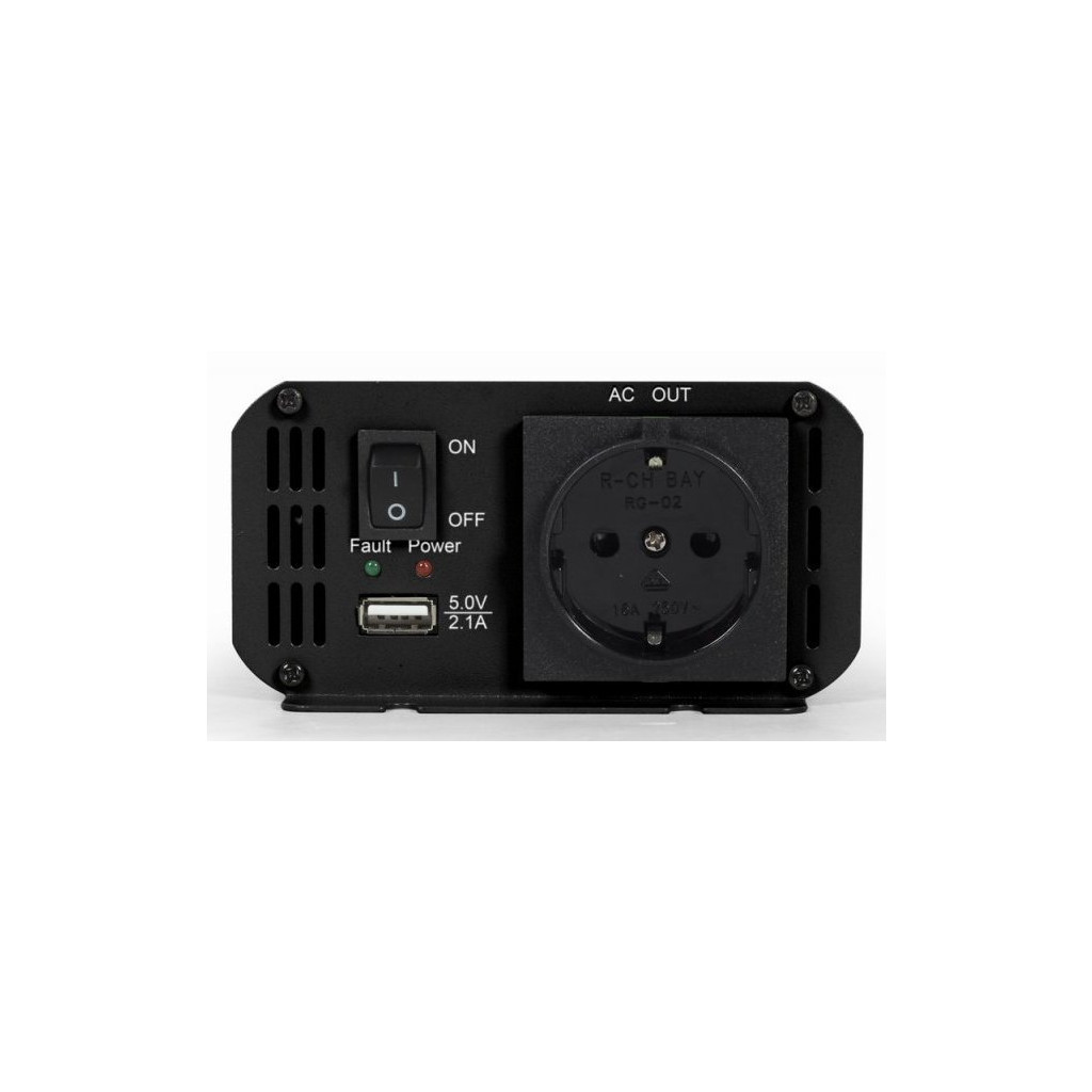 Автомобільний інвертор EnerGenie 12V/220V 500 Вт (EG-PWC500-01) - фото 2 Автомобільний інвертор EnerGenie 12V/220V 500 Вт (EG-PWC500-01) - фото 2