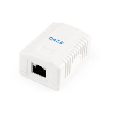 Комп'ютерна розетка Cablexpert RJ45x1 FTP, cat.6 (NCAC-1F6-01) - фото 1