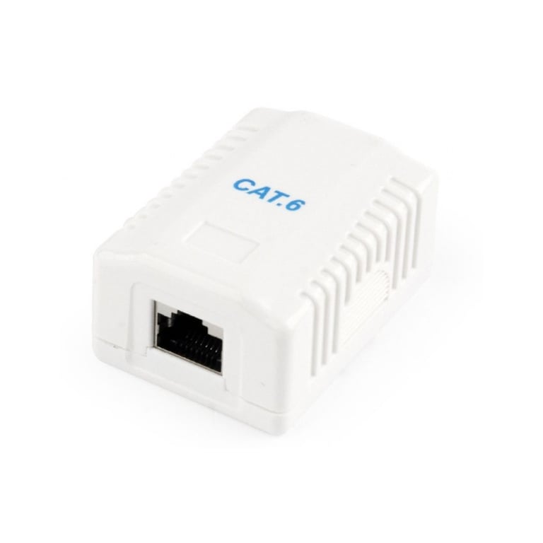 Комп'ютерна розетка Cablexpert RJ45x1 FTP, cat.6 (NCAC-1F6-01) - фото 1