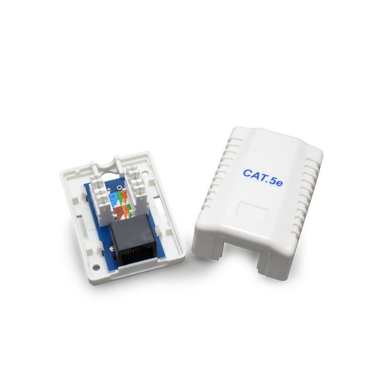 Комп'ютерна розетка Cablexpert RJ45x1 UTP, cat.5e (NCAC-1U5E-01) - фото 2