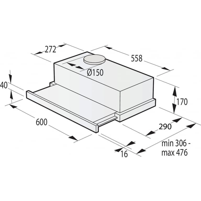 Витяжка кухонна Gorenje TH62E4BG - фото 6