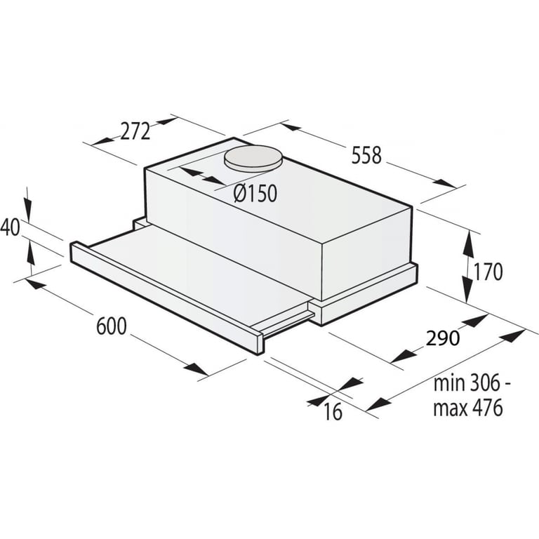 Витяжка кухонна Gorenje TH62E4X - фото 6